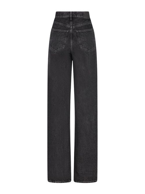 Wide-leg jeans with a V-waist SAINT LAURENT | 834135Y13MA1805